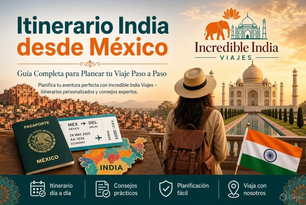 Itinerario India desde México