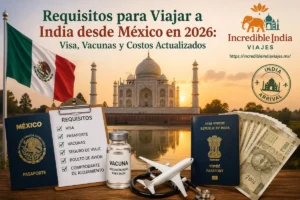 Visa India para mexicanos costo