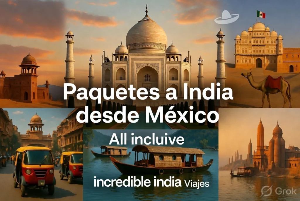Paquetes a India desde Mexico