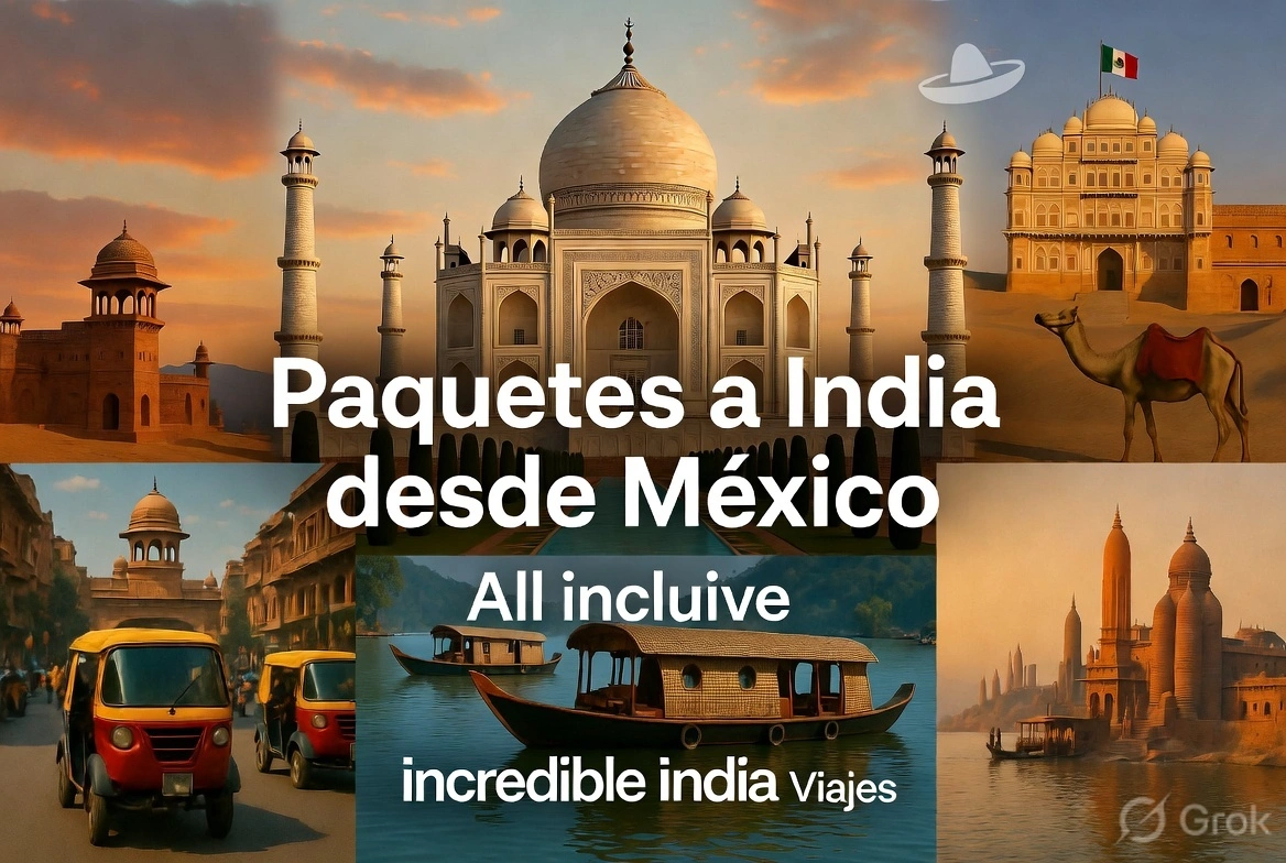 Paquetes a India desde Mexico