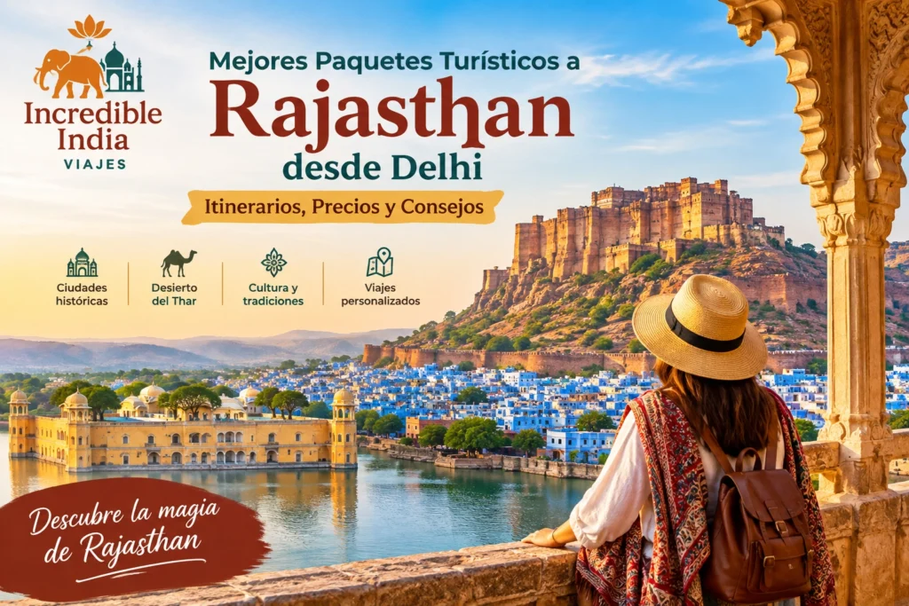 Mejores paquetes turísticos a Rajasthan desde Delhi