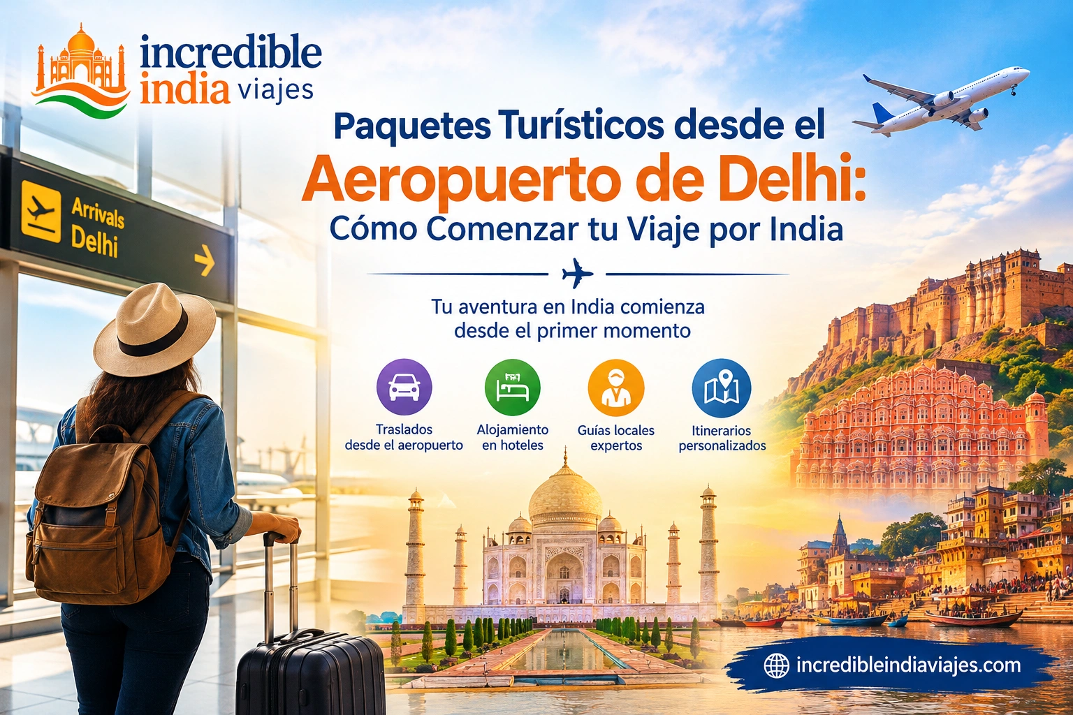 Paquetes Turísticos desde el Aeropuerto de Delhi