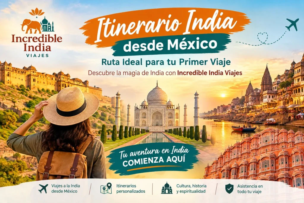Itinerario India desde México