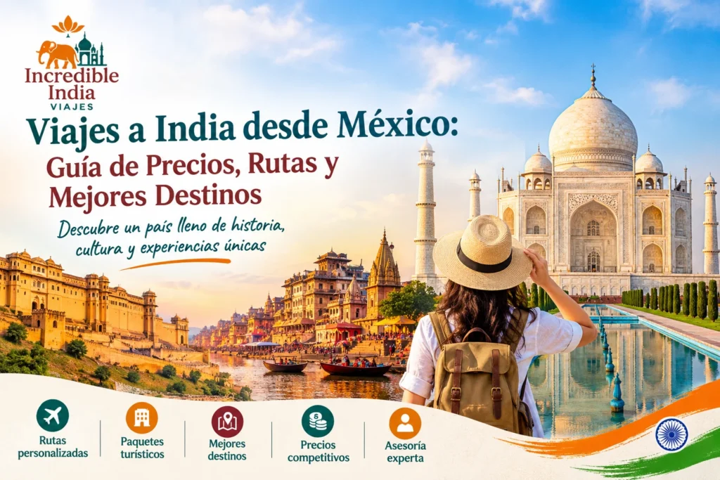 Viajes a India desde México