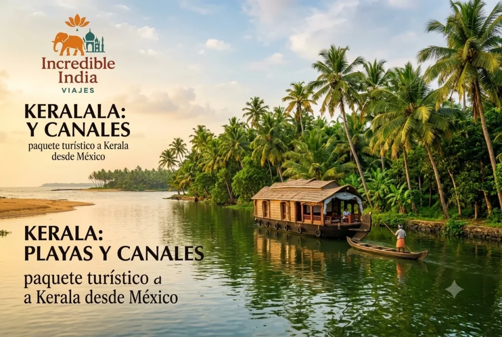 paquete turístico a Kerala desde México