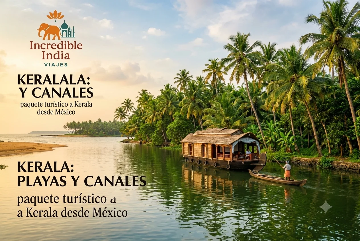 paquete turístico a Kerala desde México